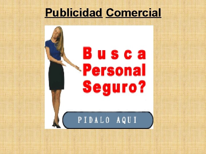 Publicidad Comercial 