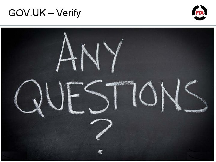 GOV. UK – Verify 