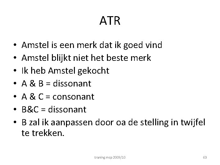 ATR • • Amstel is een merk dat ik goed vind Amstel blijkt niet