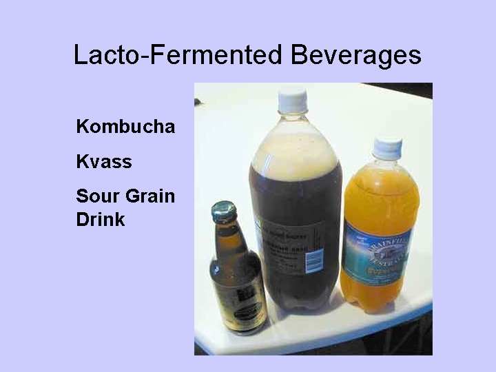 Lacto-Fermented Beverages Kombucha Kvass Sour Grain Drink 