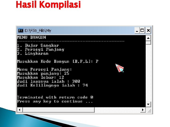 Hasil Kompilasi 