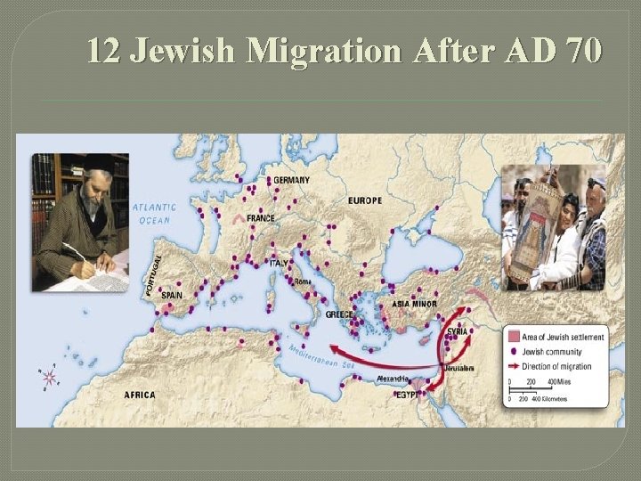 12 Jewish Migration After AD 70 