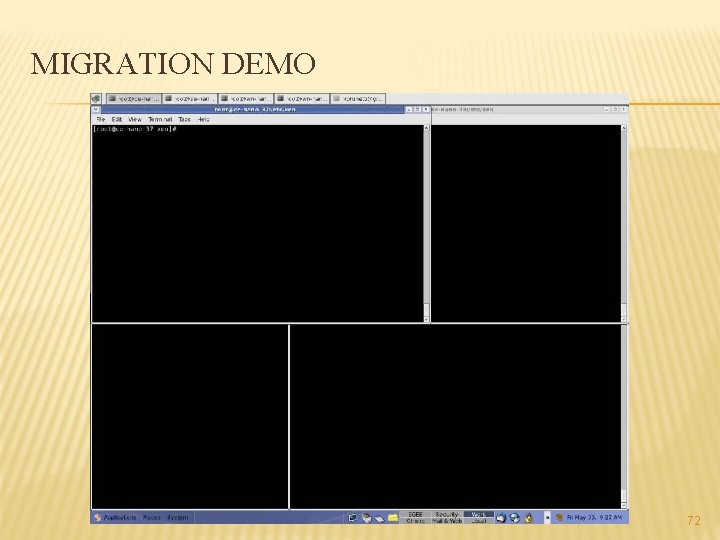 MIGRATION DEMO 72 