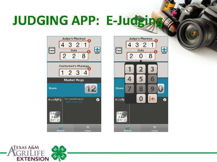 JUDGING APP: E-Judging 