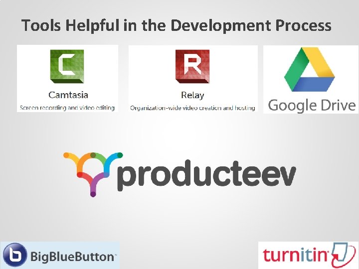 Tools Helpful in the Development Process 