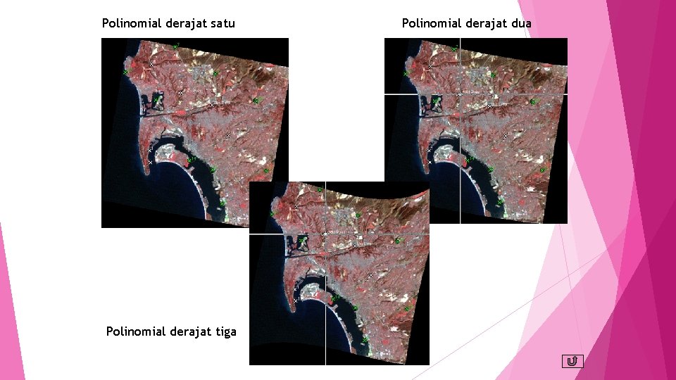 Polinomial derajat satu Polinomial derajat tiga Polinomial derajat dua 