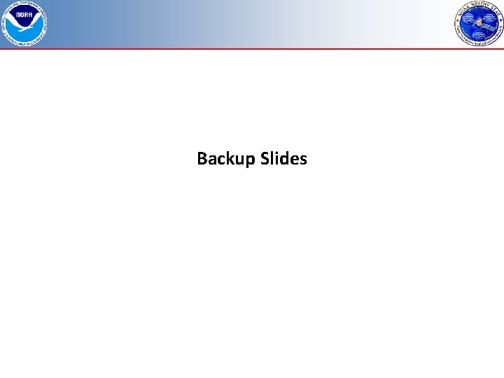 Backup Slides 