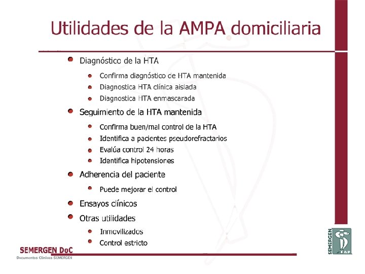 Utilidades de la AMPA domiciliaria 