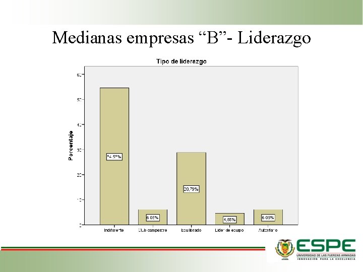 Medianas empresas “B”- Liderazgo 