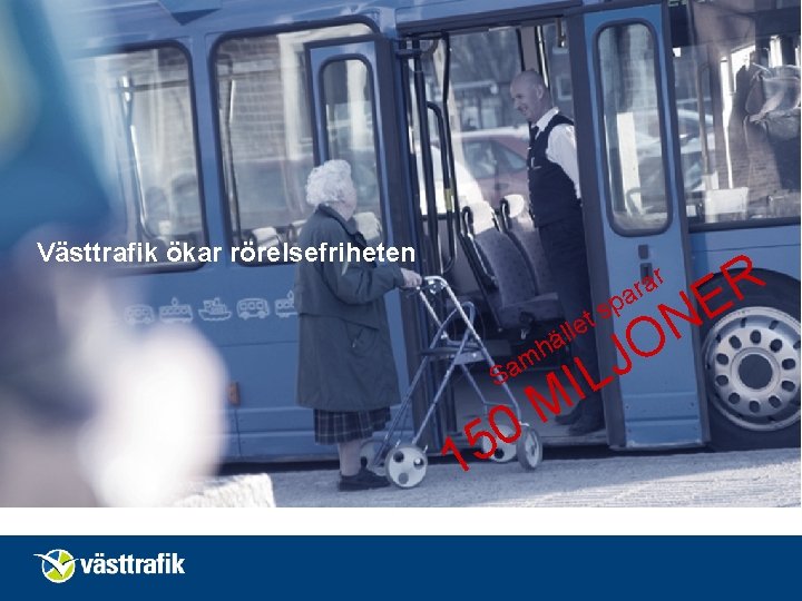 Västtrafik ökar rörelsefriheten N O J IL t e l äl h m a