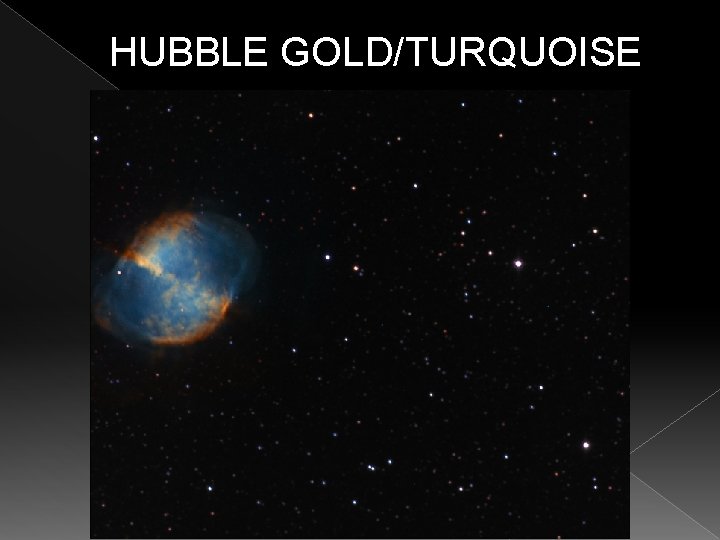 HUBBLE GOLD/TURQUOISE 