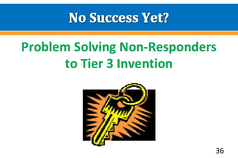 No Success Yet? Problem Solving Non-Responders to Tier 3 Invention 36 