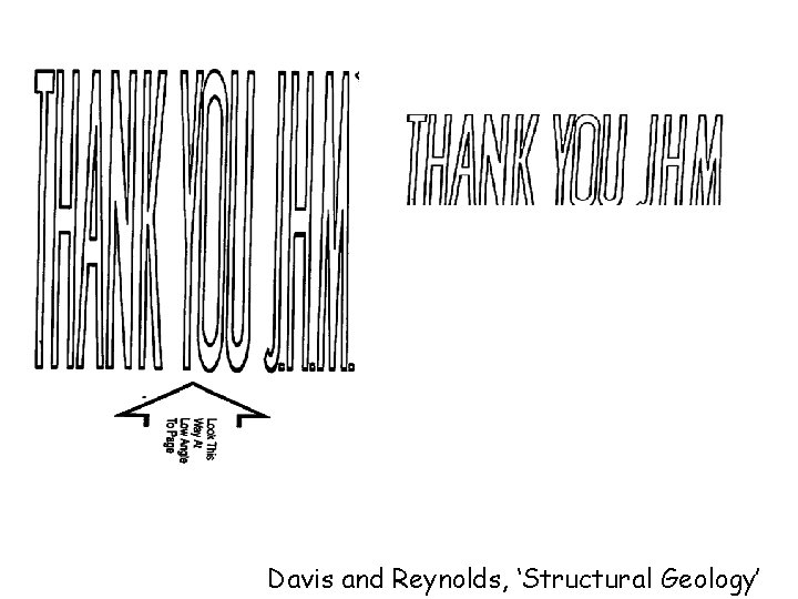 Davis and Reynolds, ‘Structural Geology’ 
