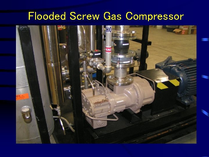 Flooded Screw Gas Compressor 