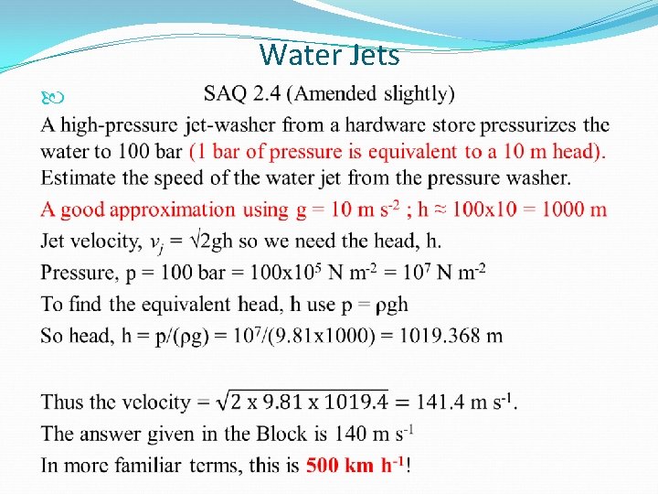 Water Jets 