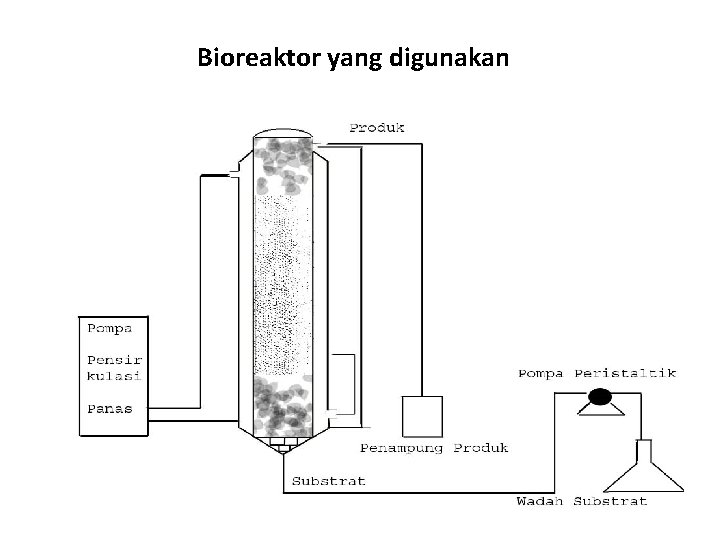 Bioreaktor yang digunakan 