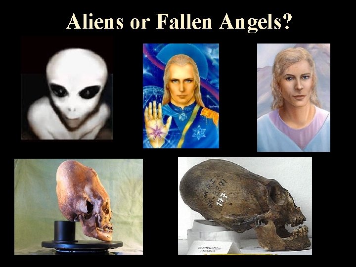 Aliens or Fallen Angels? 