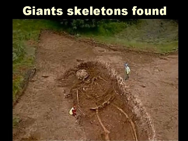 Giants skeletons found 