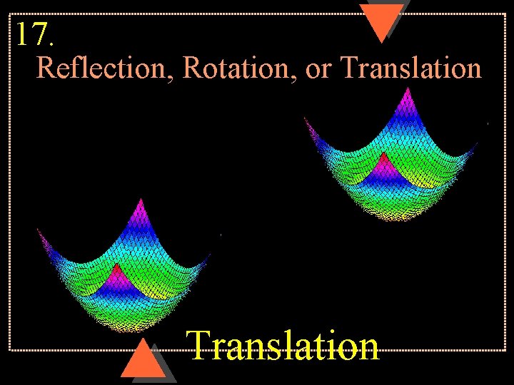 17. Reflection, Rotation, or Translation 