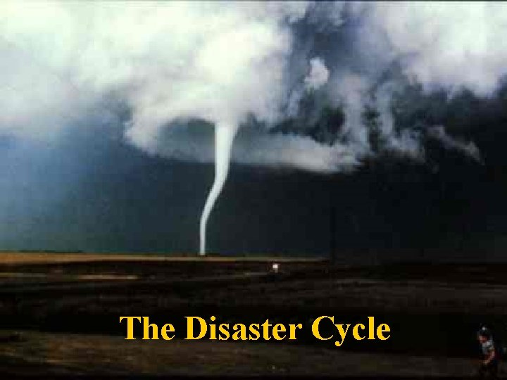 The Disaster Cycle 