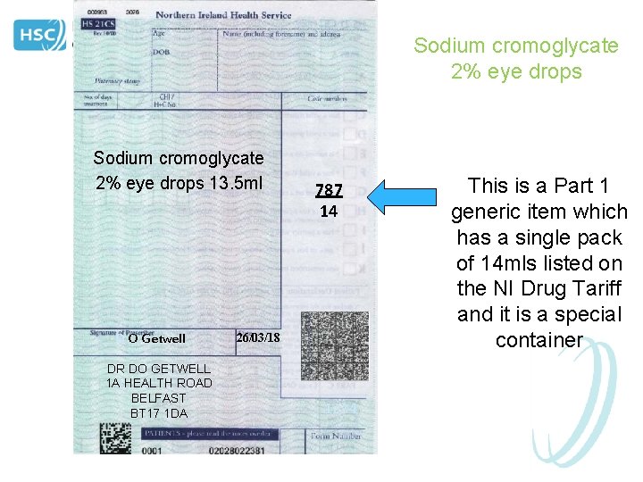 Sodium cromoglycate 2% eye drops 13. 5 ml D O Getwell DR DO GETWELL