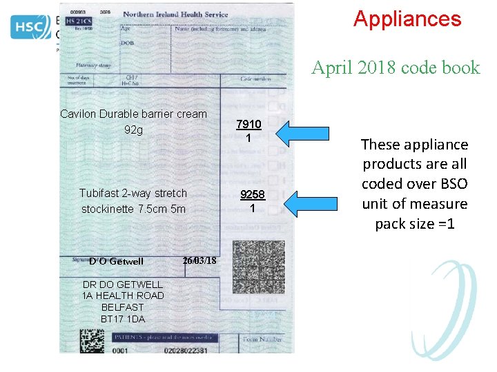 Appliances April 2018 code book Cavilon Durable barrier cream 92 g Tubifast 2 -way