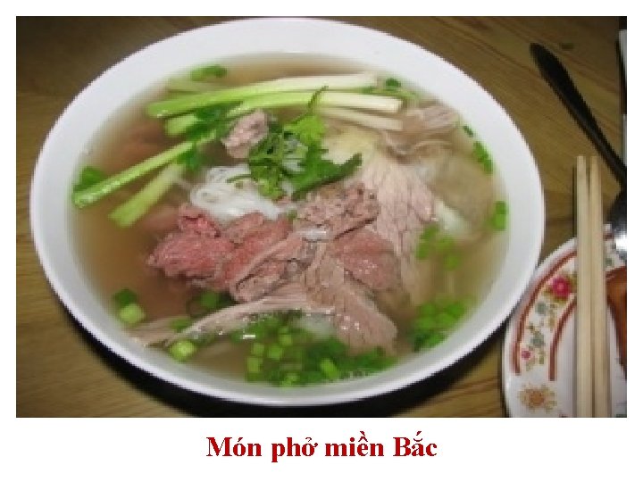 Món phở miền Bắc 