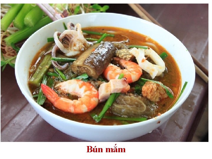 Bún mắm 