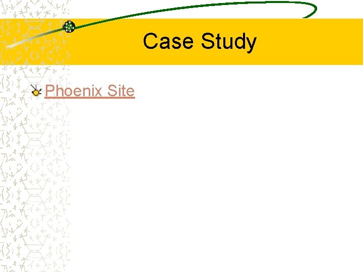 Case Study Phoenix Site 