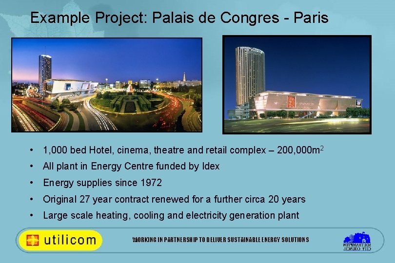 Example Project: Palais de Congres - Paris • 1, 000 bed Hotel, cinema, theatre