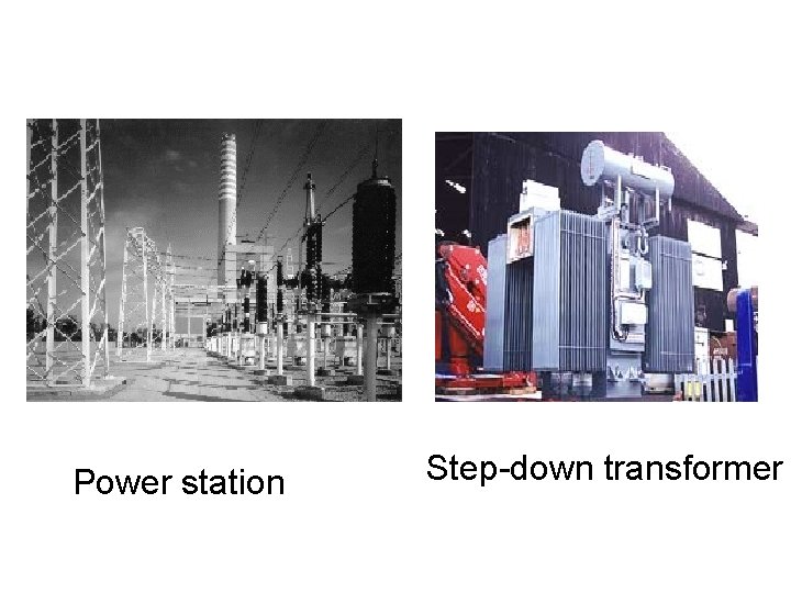 Power station Step-down transformer 