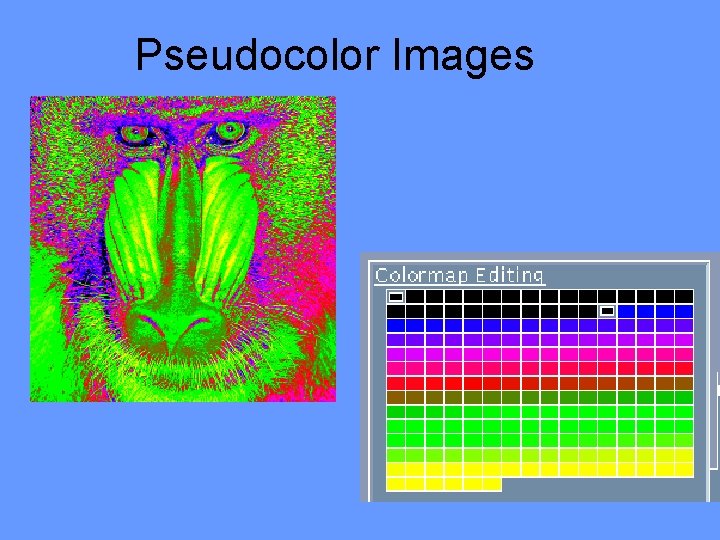 Pseudocolor Images 