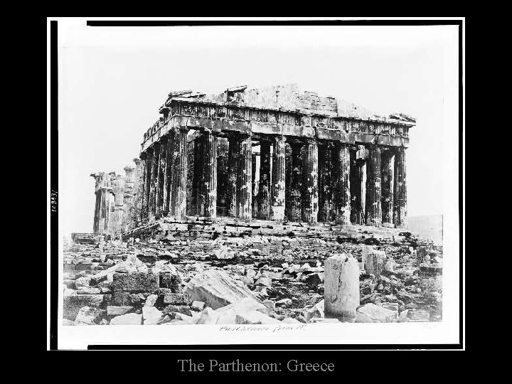 The Parthenon: Greece 