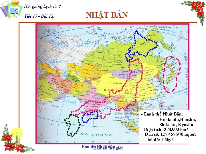 Hội giảng Lịch sử 8 Tiết 17 - Bài 12: NHẬT BẢN - Lãnh