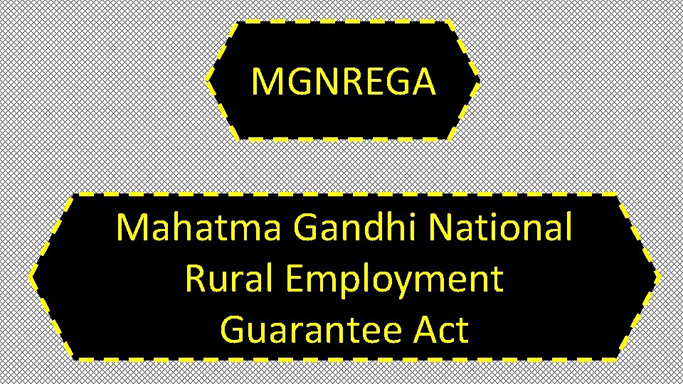 MGNREGA Mahatma Gandhi National Rural Employment Guarantee Act 