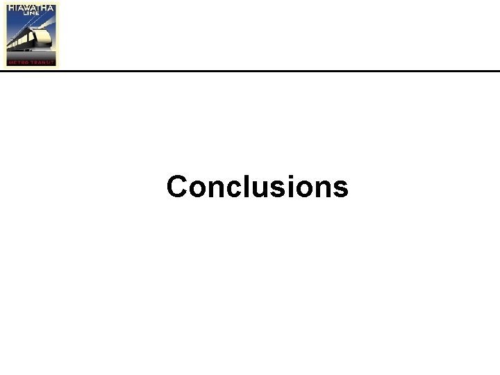 Conclusions 