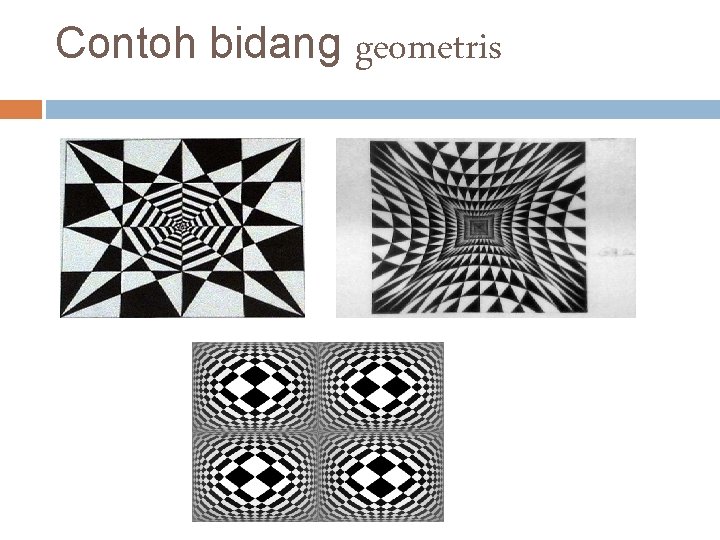 Contoh bidang geometris 