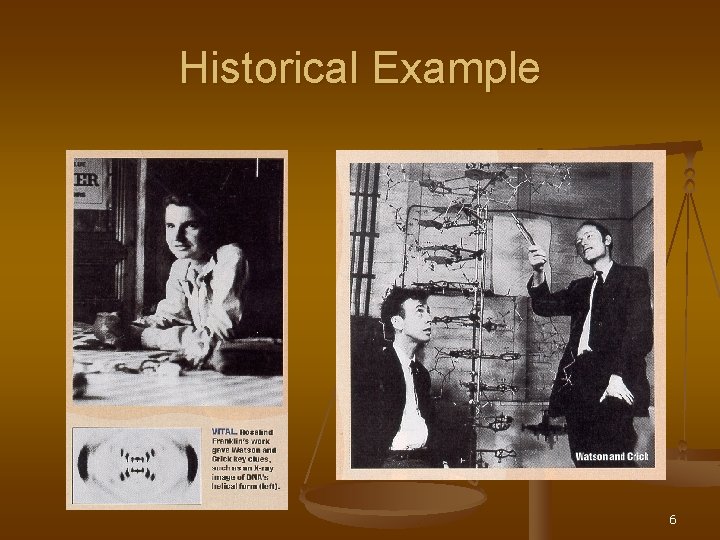 Historical Example 6 