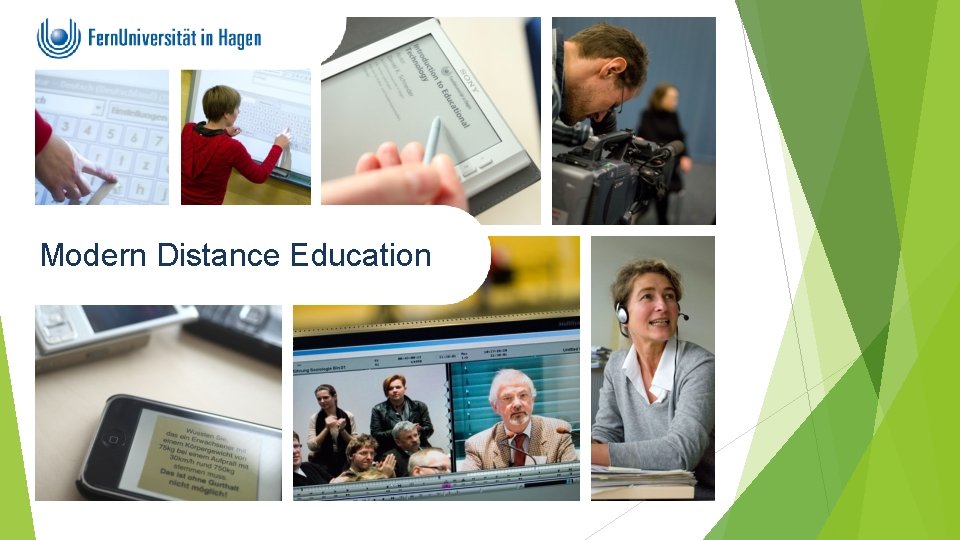 Modern Distance Education 