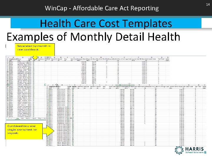 Win. Cap - Affordable Care Act Reporting Health Care Cost Templates Examples of Monthly