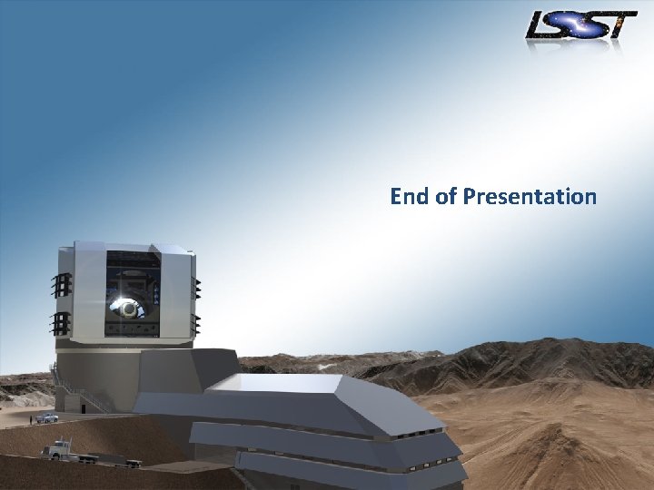 End of Presentation 