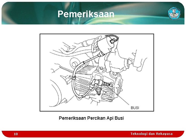 Pemeriksaan Percikan Api Busi 18 Teknologi dan Rekayasa 