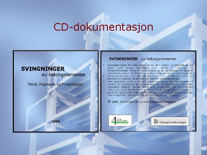 CD-dokumentasjon 