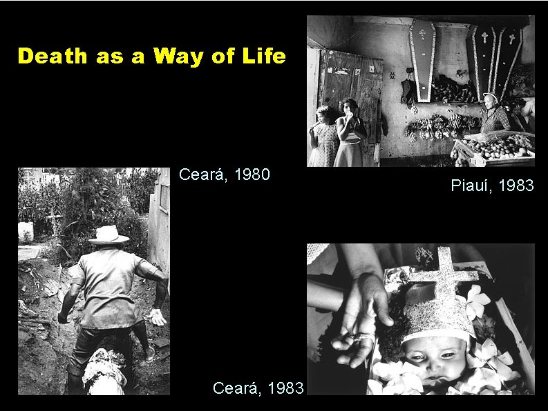 Death as a Way of Life Ceará, 1980 Ceará, 1983 Piauí, 1983 