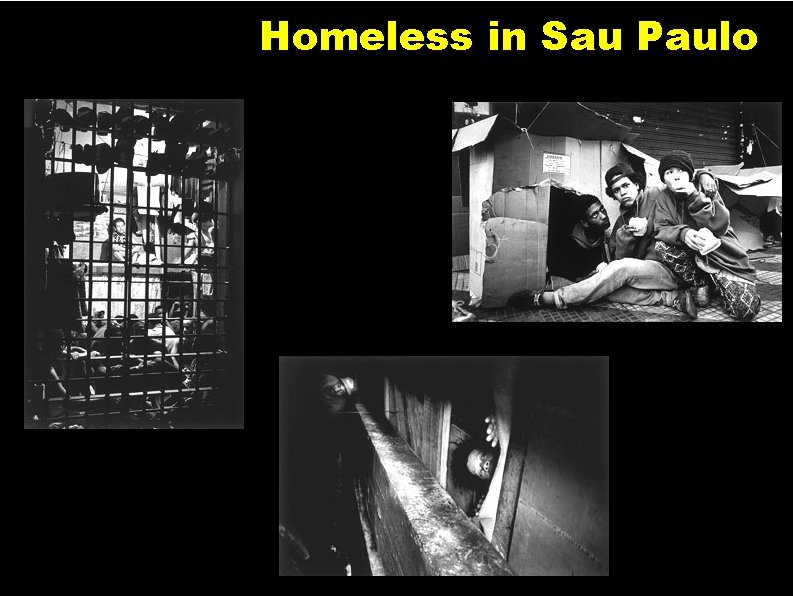 Homeless in Sau Paulo 