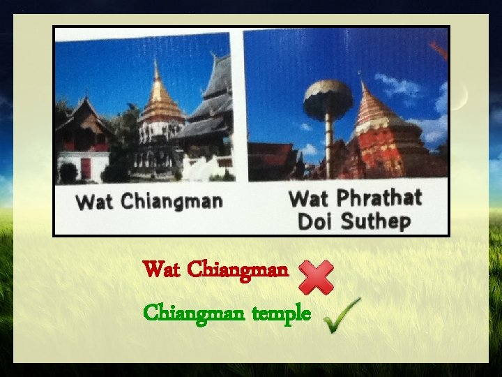 Wat Chiangman temple 