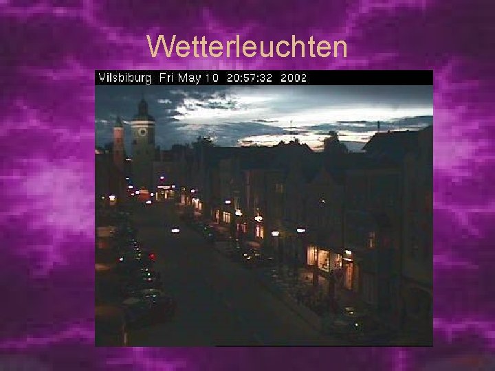 Wetterleuchten 