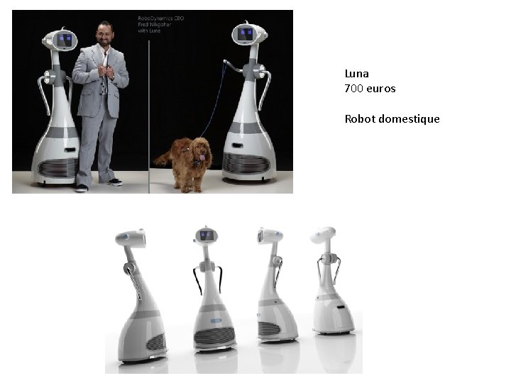 Luna 700 euros Robot domestique 