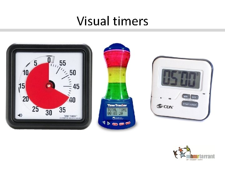 Visual timers 