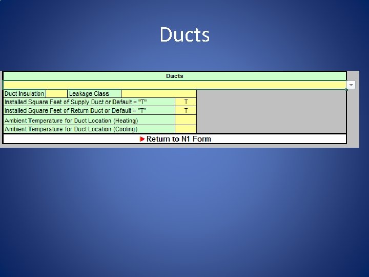 Ducts 